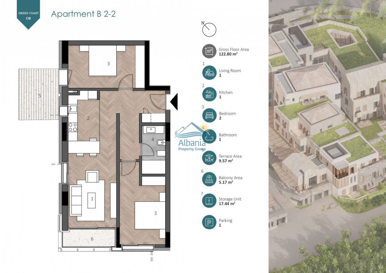 Green Coast Apartment For Sale In Palasa Vlora Albania